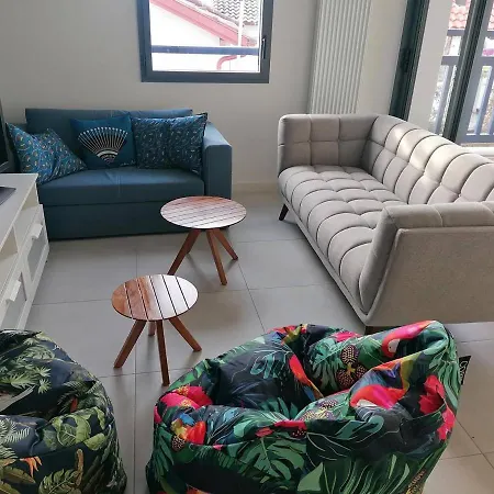 Croix Blanche, Appt 6 Personnes + Parking Daire Ciboure